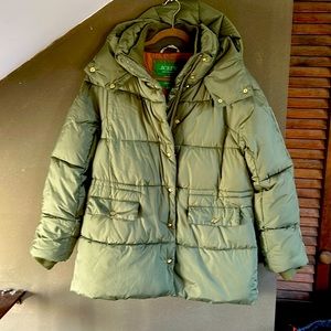 J Crew Chateau Puffer Coat